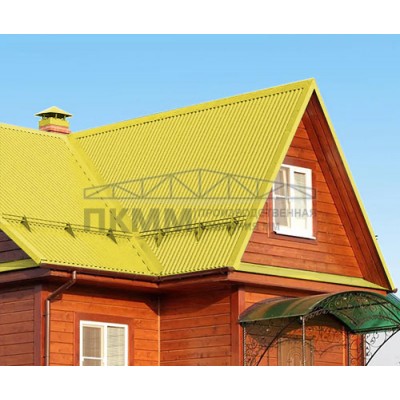 Профнастил C21-0.7-1000 RAL1018 Полиэстер