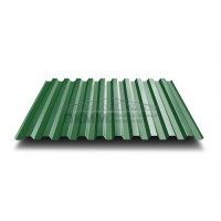 Профнастил C21-0.7-1000 RAL6002 Полиэстер