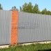 Профнастил С8-1150-0.5 RAL9006 Полиэстер