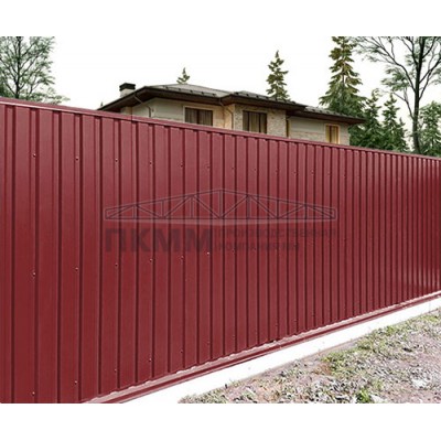 Профнастил С10-1160-0.5 RAL3011 PURMAN