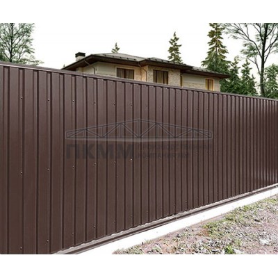 Профнастил С10-1160-0.5 RAL8017 PURMAN