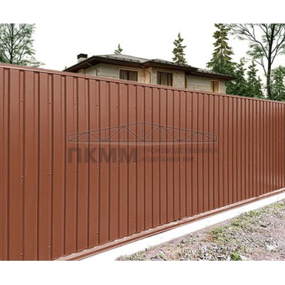 Профнастил С10-1160-0.5 RAL8004 Viking E