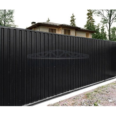Профнастил С10-1160-0.5 RAL9005 PURMAN