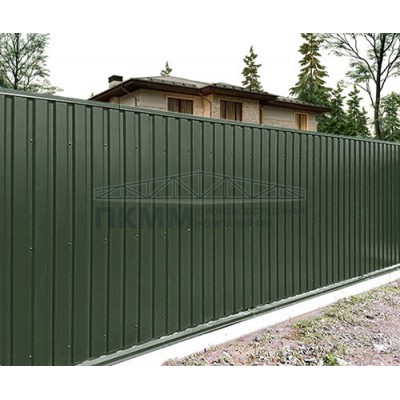 Профнастил С10-1160-0.45 RAL6007 Viking