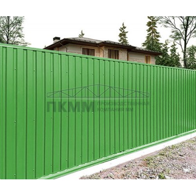 Профнастил С10-1160-0.5 RAL6018 Полиэстер