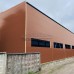 Акустическая стеновая сэндвич-панель минеральная вата, ширина 1000 мм, толщина 120 мм, 0.5/0.5, RAL8004