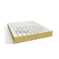 Сэндвич-панели без замков пенополиизоцианурат, ширина 1000 мм, толщина 200 мм, 0.5/0.5, RAL9003