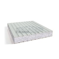 Сэндвич-панели без замков пенополистирол, ширина 1200 мм, толщина 20 мм, 0.5/0.5, RAL7035