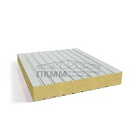 Сэндвич-панели без замков пенополиуретан, ширина 1200 мм, толщина 10 мм, 0.5/0.5, RAL7035