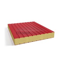 Сэндвич-панели без замков пенополиуретан, ширина 1200 мм, толщина 10 мм, 0.5/0.5, RAL3020