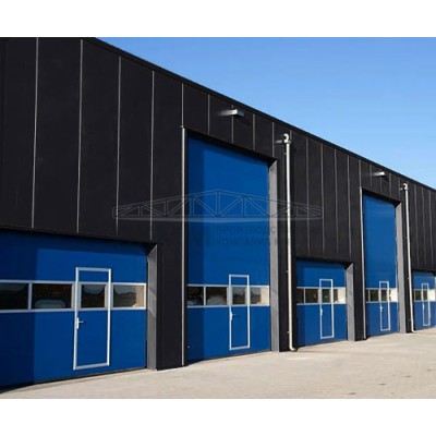 Гладкие сэндвич панели пенополистирол, ширина 1000 мм, толщина 250 мм, 0.5/0.5, RAL9005