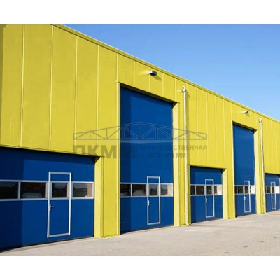 Гладкие сэндвич панели пенополистирол, ширина 1000 мм, толщина 250 мм, 0.5/0.5, RAL1018