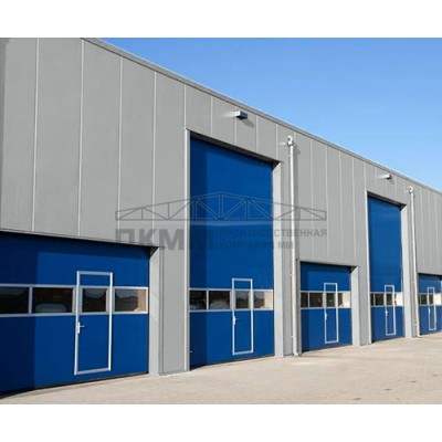 Гладкие сэндвич панели пенополистирол, ширина 1000 мм, толщина 250 мм, 0.5/0.5, RAL9006