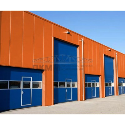 Гладкие сэндвич панели пенополистирол, ширина 1000 мм, толщина 250 мм, 0.5/0.5, RAL2004