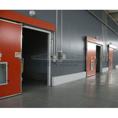 Сэндвич-панели для холодильных камер пенополиуретан, ширина 1200 мм, толщина 10 мм, 0.5/0.5, RAL7011