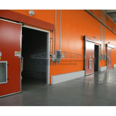 Сэндвич-панели для холодильных камер минеральная вата, ширина 1200 мм, толщина 50 мм, 0.5/0.5, RAL2004