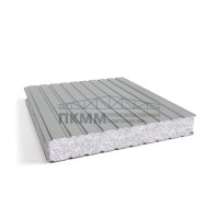 Сэндвич-панели для холодильных камер пенополистирол, ширина 1000 мм, толщина 20 мм, 0.5/0.5, RAL9006