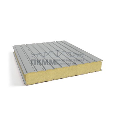 Сэндвич-панели для холодильных камер пенополиуретан, ширина 1000 мм, толщина 20 мм, 0.5/0.5, RAL9006