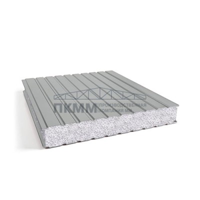 Сэндвич-панели для холодильных камер пенополистирол, ширина 1200 мм, толщина 30 мм, 0.5/0.5, RAL9006