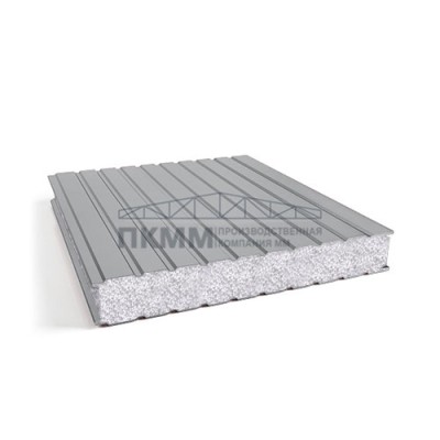 Сэндвич-панели для холодильных камер пенополистирол, ширина 1200 мм, толщина 30 мм, 0.5/0.5, RAL7004