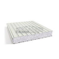 Сэндвич-панели для холодильных камер пенополистирол, ширина 1200 мм, толщина 10 мм, 0.5/0.5, RAL9003