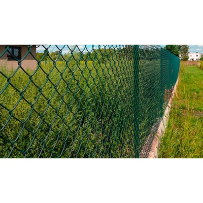 Сетка рабица ППК, 1,5x10 м/55x55x2,5 Сетка рабица ППК, 1,5x10 м/55x55x2,5