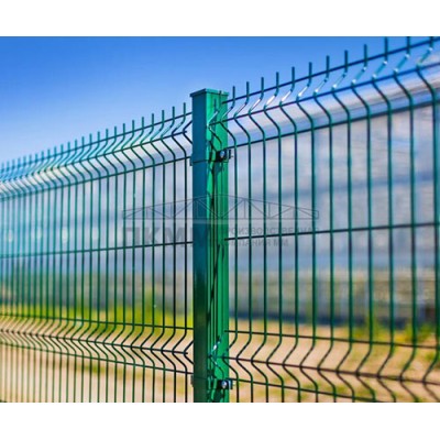 Сетка сварная 3D ППК RAL 6005, 1,73x2,5 м/50x200x4 мм, 3Р