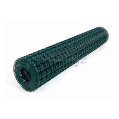 Сетка сварная ПВХ 1,5х20 м/50х50 мм/2,5 мм Сетка сварная ПВХ 1,5х20 м/50х50 мм/2,5 мм