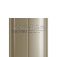 Штакетник Круглый с прямым резом 19х126-0.45 Полиэстер RAL1035