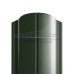 Штакетник Круглый фигурный 19х126-0.5 Viking E RAL6007