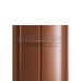 Штакетник Круглый с прямым резом 19х126-0.5 Viking E RAL8004