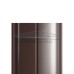 Штакетник Круглый с прямым резом 19х126-0.5 Viking E RAL8017