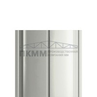 Штакетник Круглый с прямым резом 19х126-0.5 Norman RAL9002