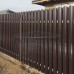 Штакетник Круглый с прямым резом 19х126-0.5 PURMAN RAL8017