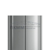 Штакетник Круглый с прямым резом 19х126-0.5 Norman RAL9006