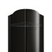 Штакетник Круглый фигурный 19х126-0.5 Viking E RAL9005