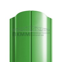 Штакетник Круглый фигурный 19х126-0.5 Norman RAL6018 Штакетник Круглый фигурный 19х126-0.5 Norman RAL6018