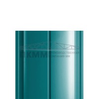 Штакетник Круглый с прямым резом 19х126-0.45 Полиэстер RAL5021