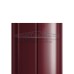 Штакетник Круглый с прямым резом 19х126-0.5 PURMAN RAL3005