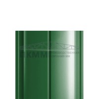 Штакетник Круглый с прямым резом 19х126-0.45 Полиэстер RAL6002