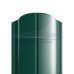 Штакетник Круглый фигурный 19х126-0.5 Viking E RAL6005
