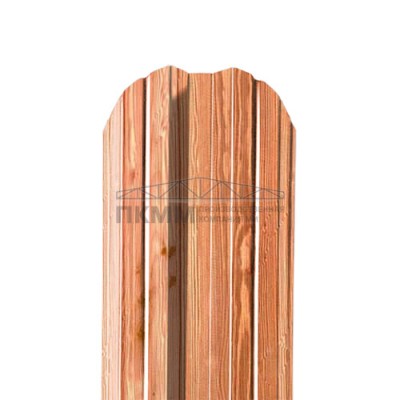 Штакетник М-образный 13,5х102-0,5 Кедр