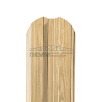 Штакетник М-образный 13,5х98-0,45 Светлое Дерево