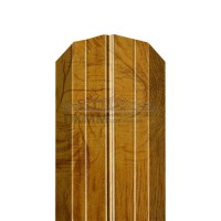 Штакетник М-образный 13,5х100-0,5 Золотой Дуб Штакетник М-образный 13,5х100-0,5 Золотой Дуб