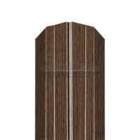 Штакетник М-образный 13,5х100-0,45 Мореный Дуб Штакетник М-образный 13,5х100-0,45 Мореный Дуб