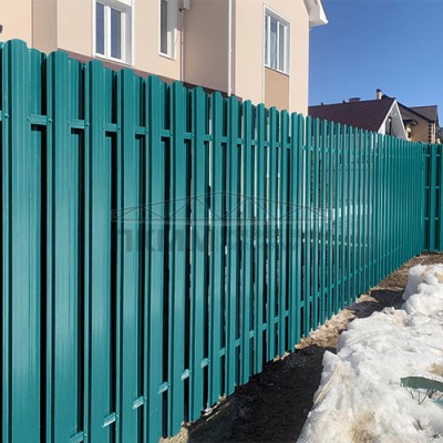 Штакетник П-образный с прямым резом 16,5х99-0.45 Полиэстер RAL5021