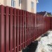 Штакетник П-образный с прямым резом 16,5х99-0.5 PURMAN RAL3011