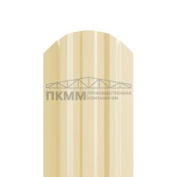 Штакетник П-образный фигурный 16,5х118-0.5 Norman RAL1015