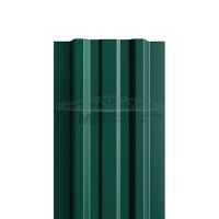 Штакетник П-образный с прямым резом 16,5х99-0.5 Viking E RAL6005 Штакетник П-образный с прямым резом 16,5х99-0.5 Viking E RAL6005