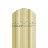 Штакетник П-образный фигурный 16,5х99-0.5 Norman RAL1014